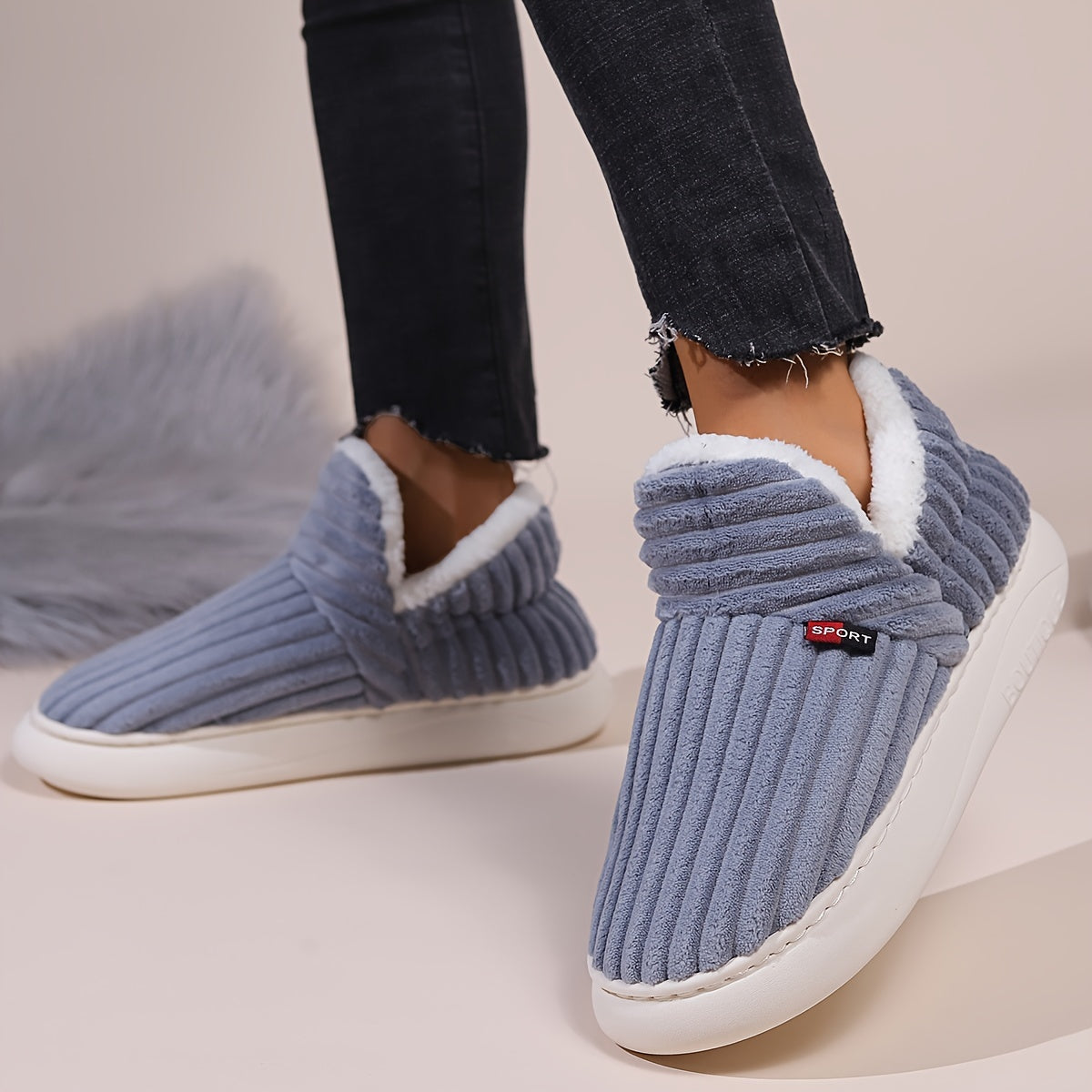 CozyStep™ | Ultra-Soft Anti-Slip Winter Home Slippers