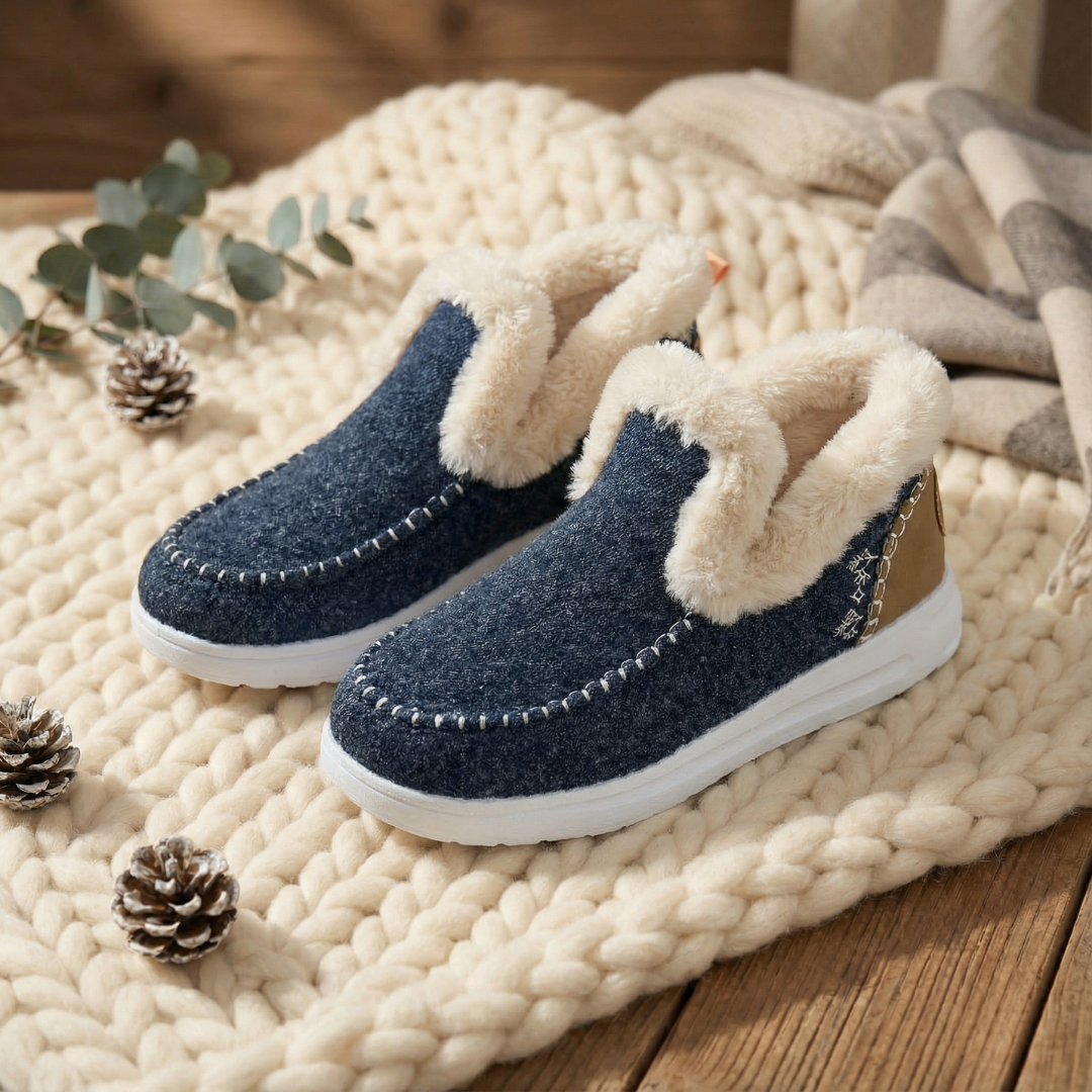 Claudette™ | Fleece Comfort Slippers