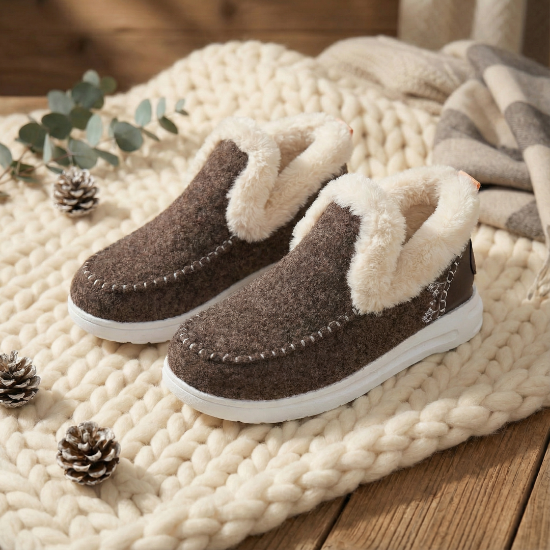 Claudette™ | Fleece Comfort Slippers