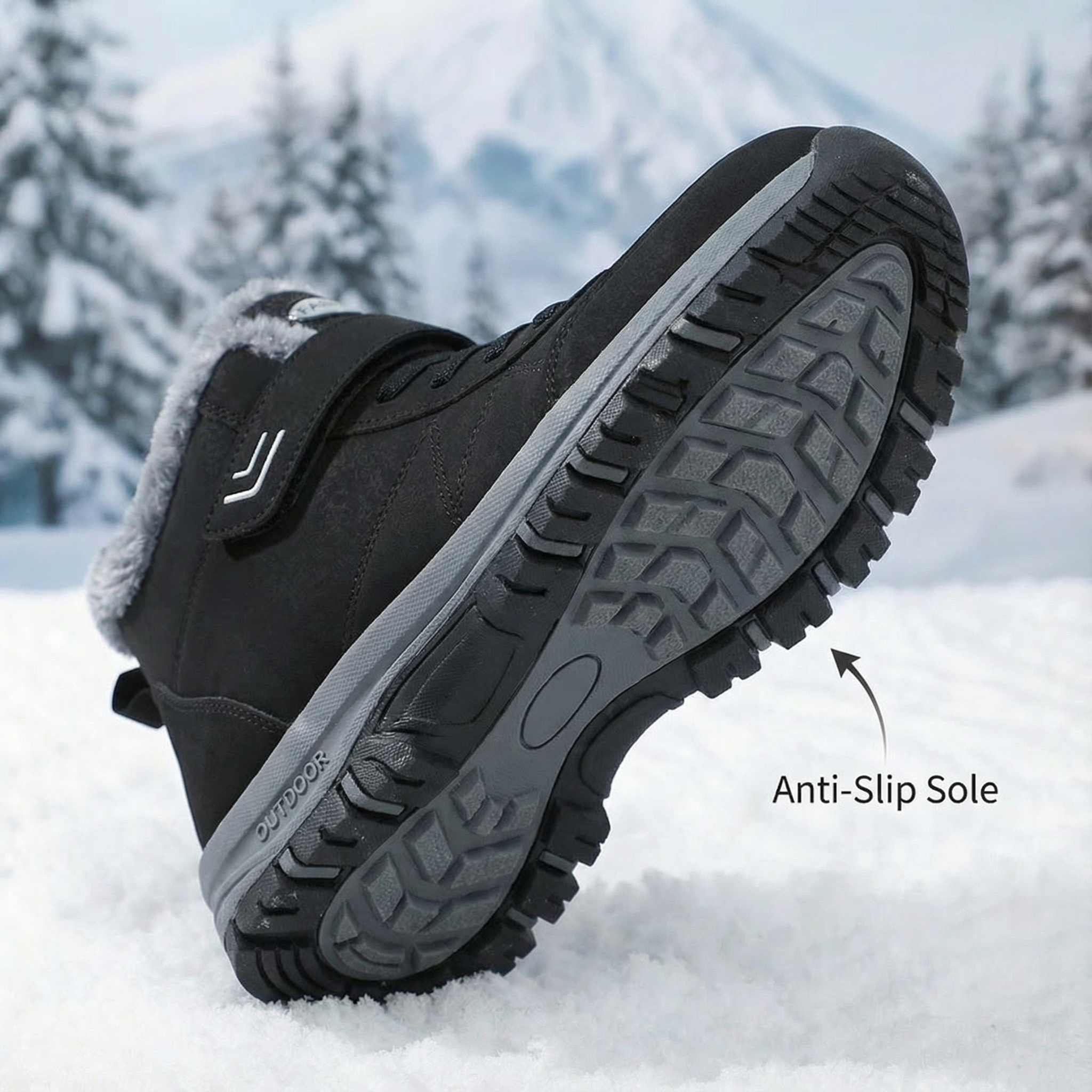 Kayla™ | Fleece Comfort Boots High