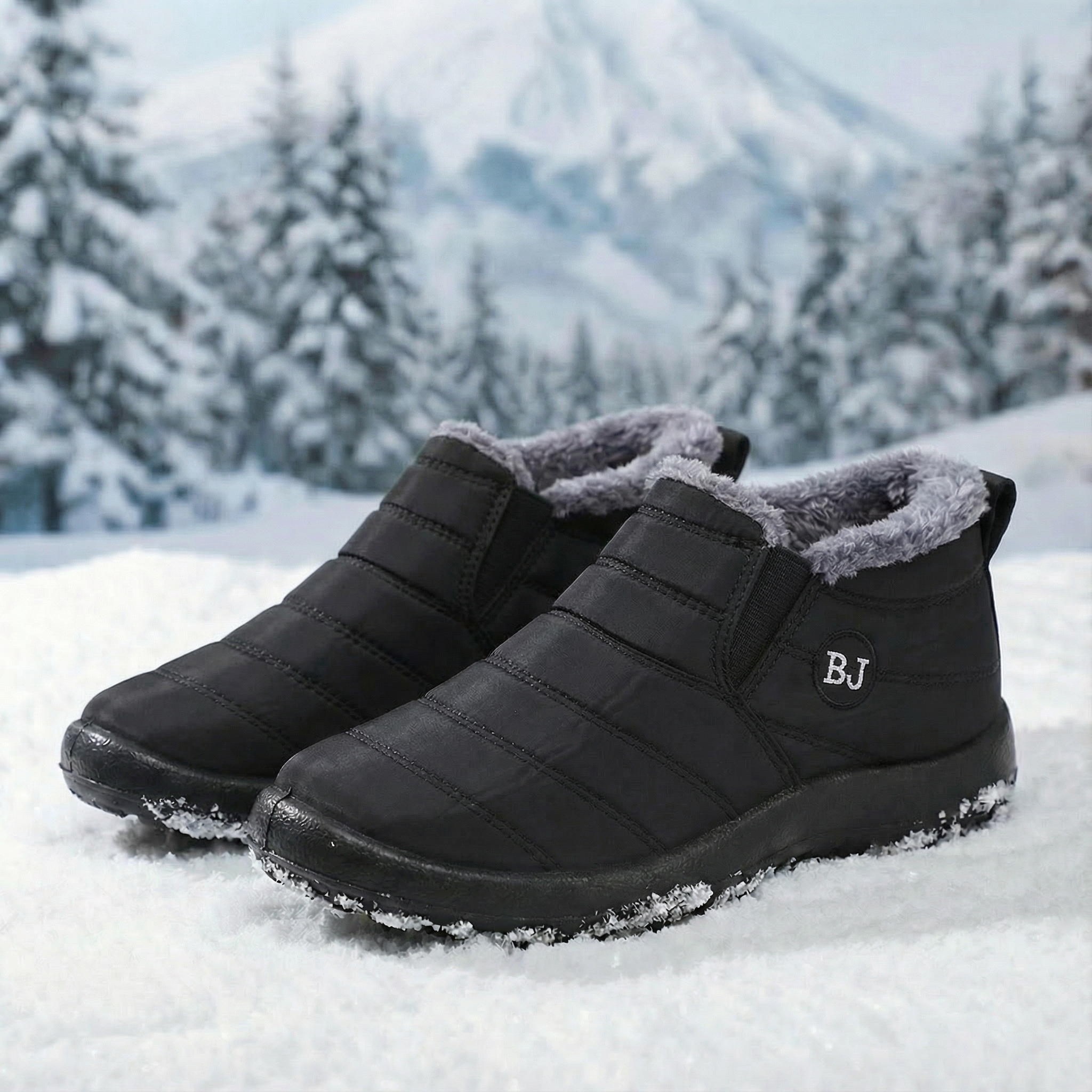 Camille™ | Fleece Comfort Boots Low
