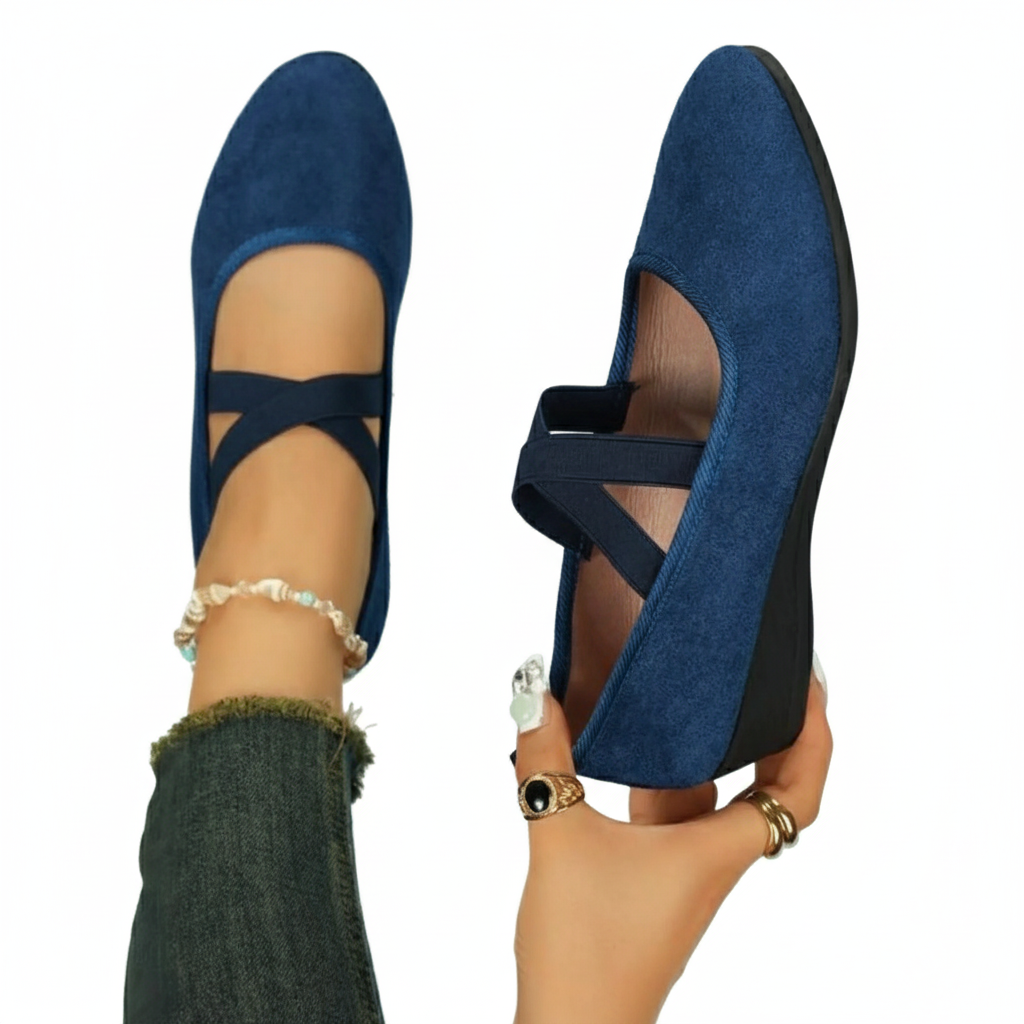 Monique™ | Comfy Closed Wedge Slip-On Shoes