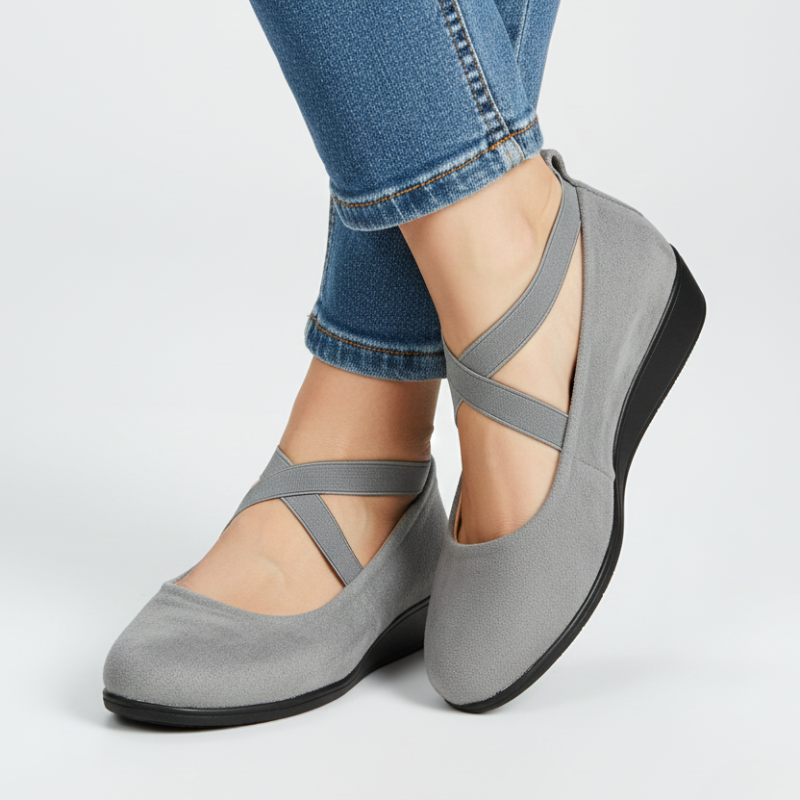 Monique™ | Comfy Closed Wedge Slip-On Shoes