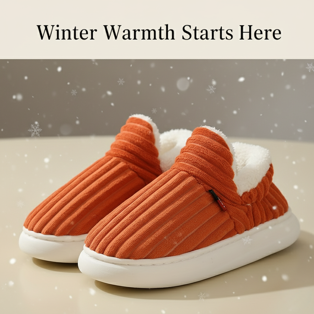 CozyStep™ | Ultra-Soft Anti-Slip Winter Home Slippers