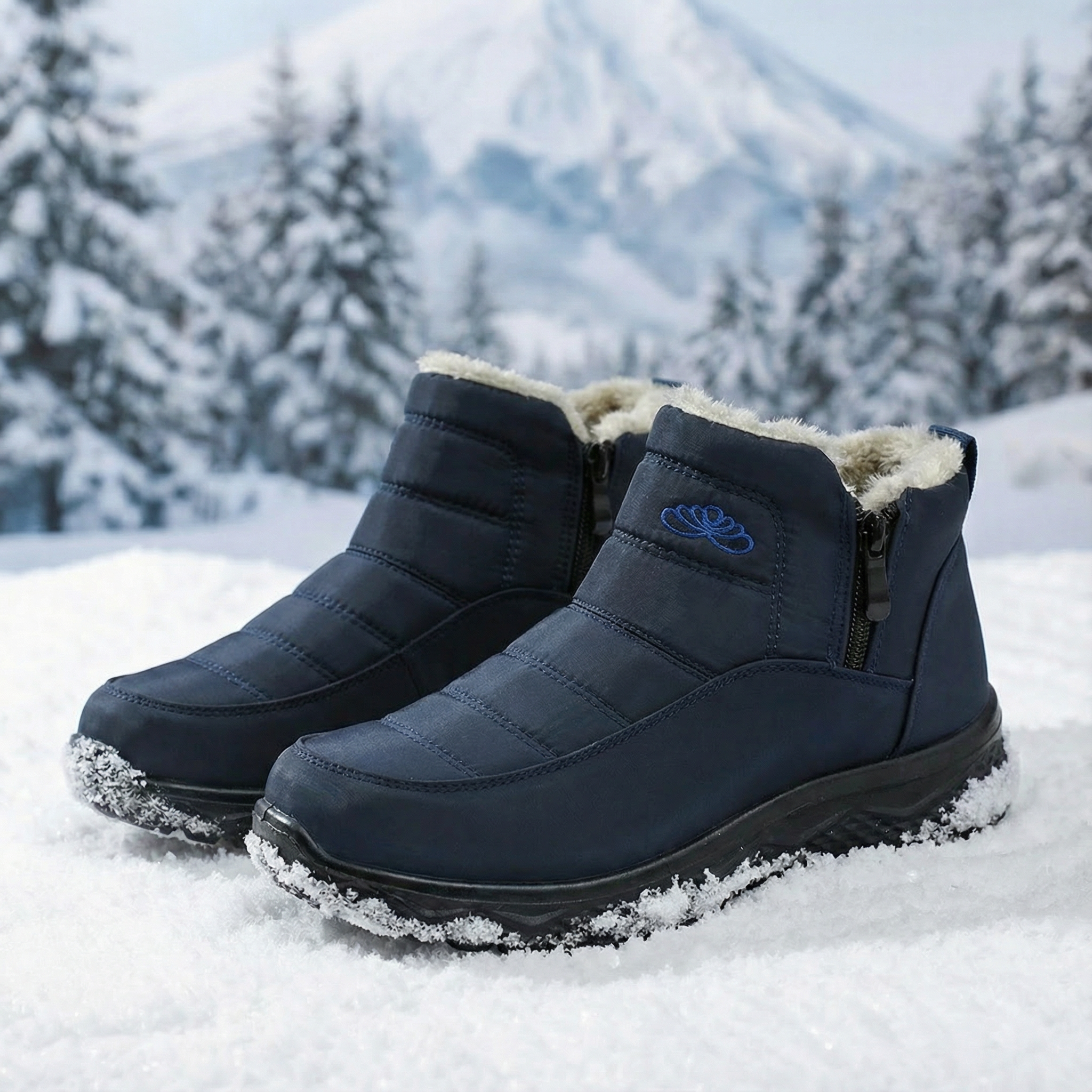 Chantal™ | Fleece Comfort Boots Low