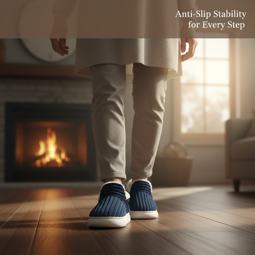CozyStep™ | Ultra-Soft Anti-Slip Winter Home Slippers