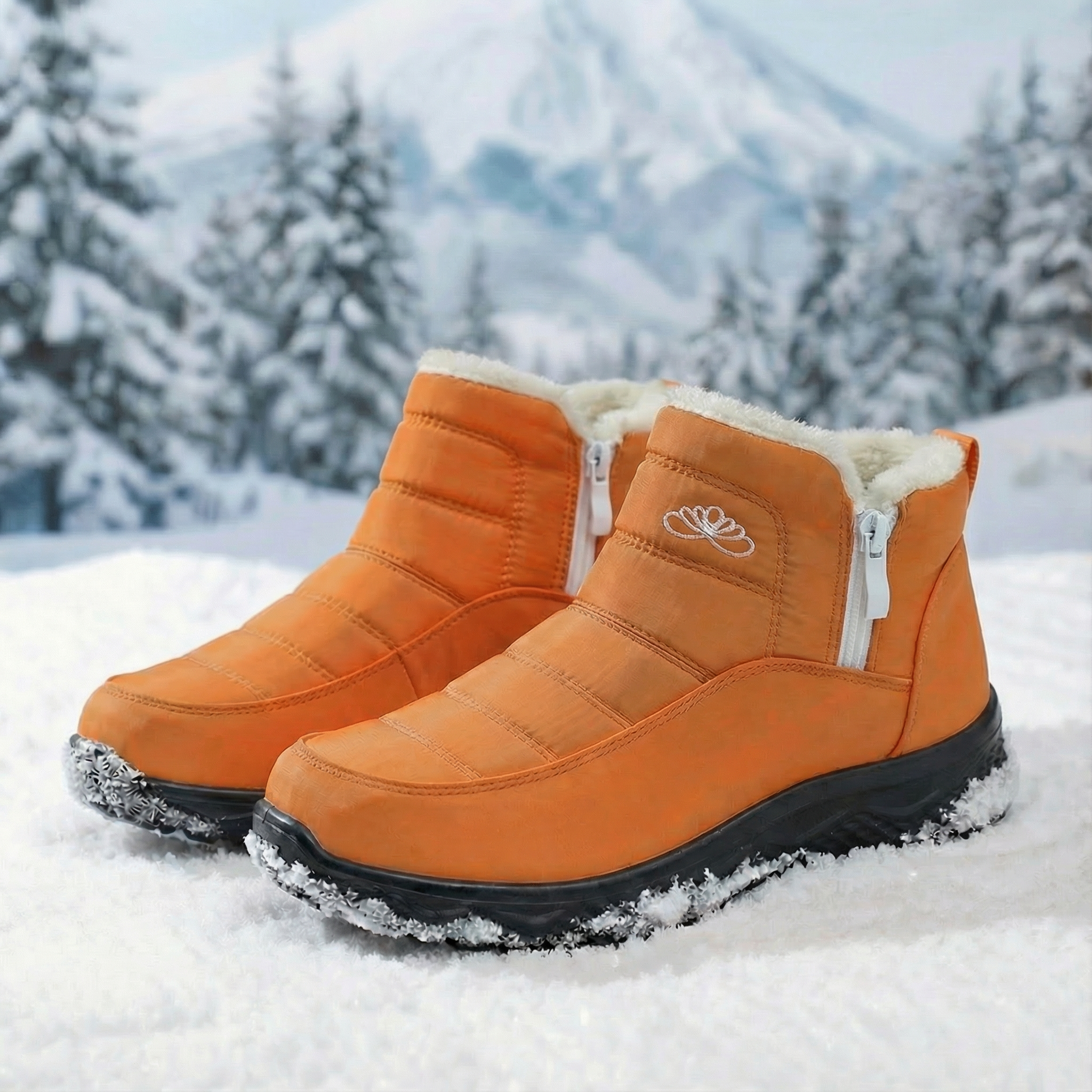Chantal™ | Fleece Comfort Boots Low
