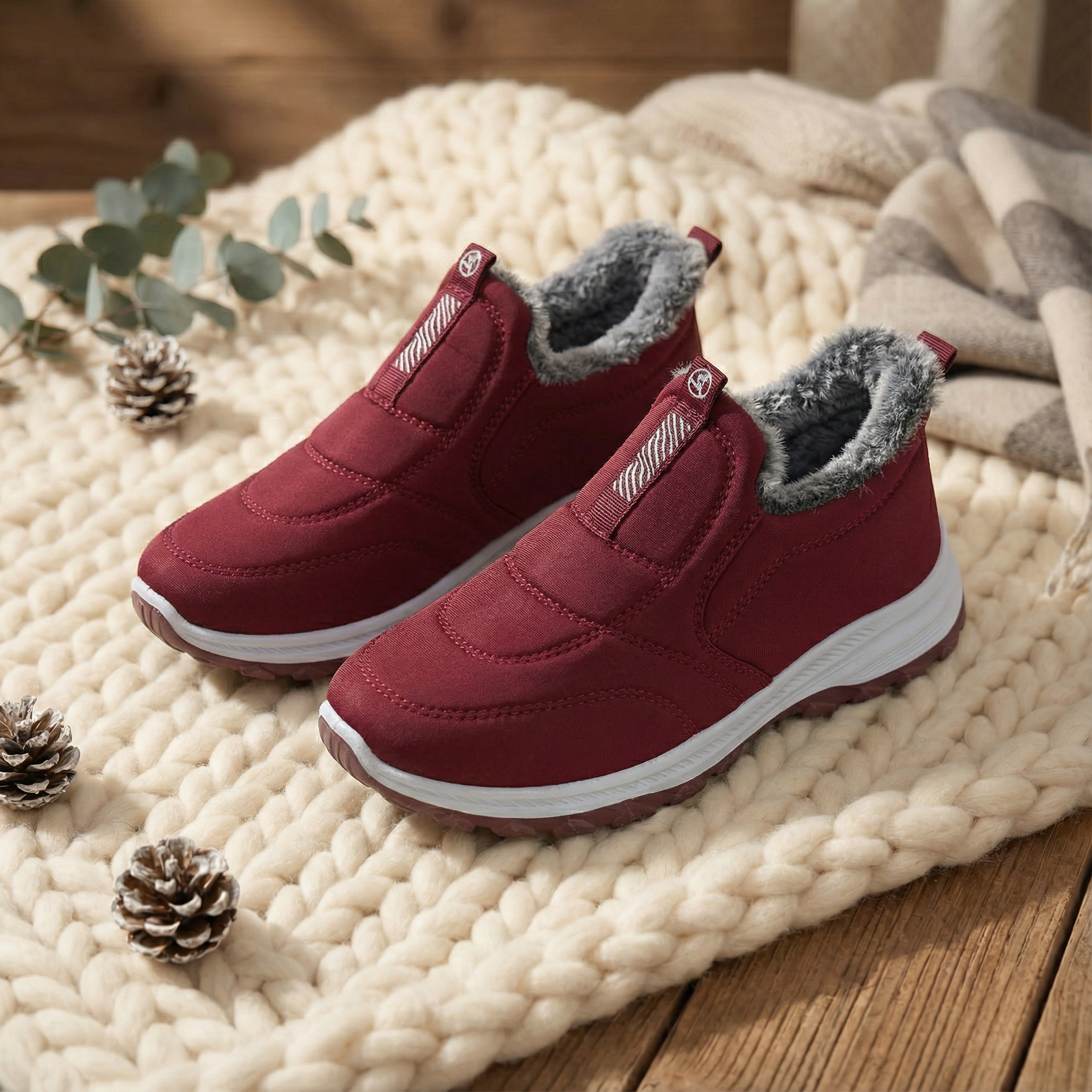 Barbara™ | Fleece Comfort Sneakers