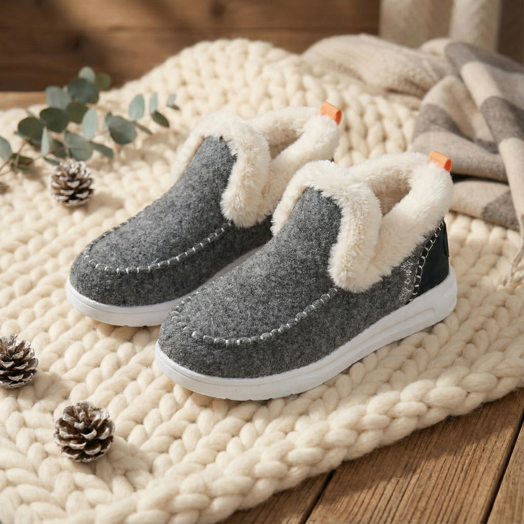 Claudette™ | Fleece Comfort Slippers