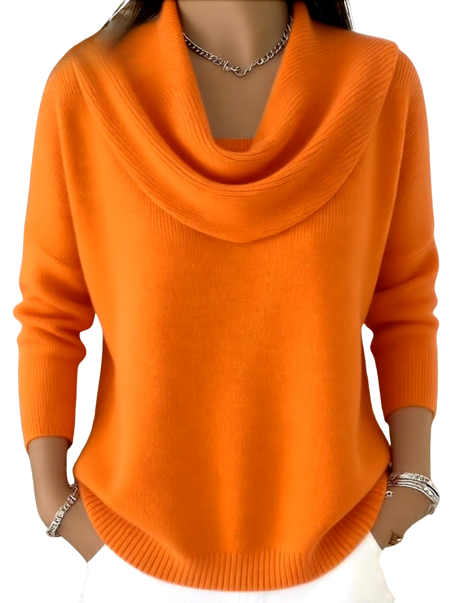 Estelle™ | Ruffled Collar Sweater Top