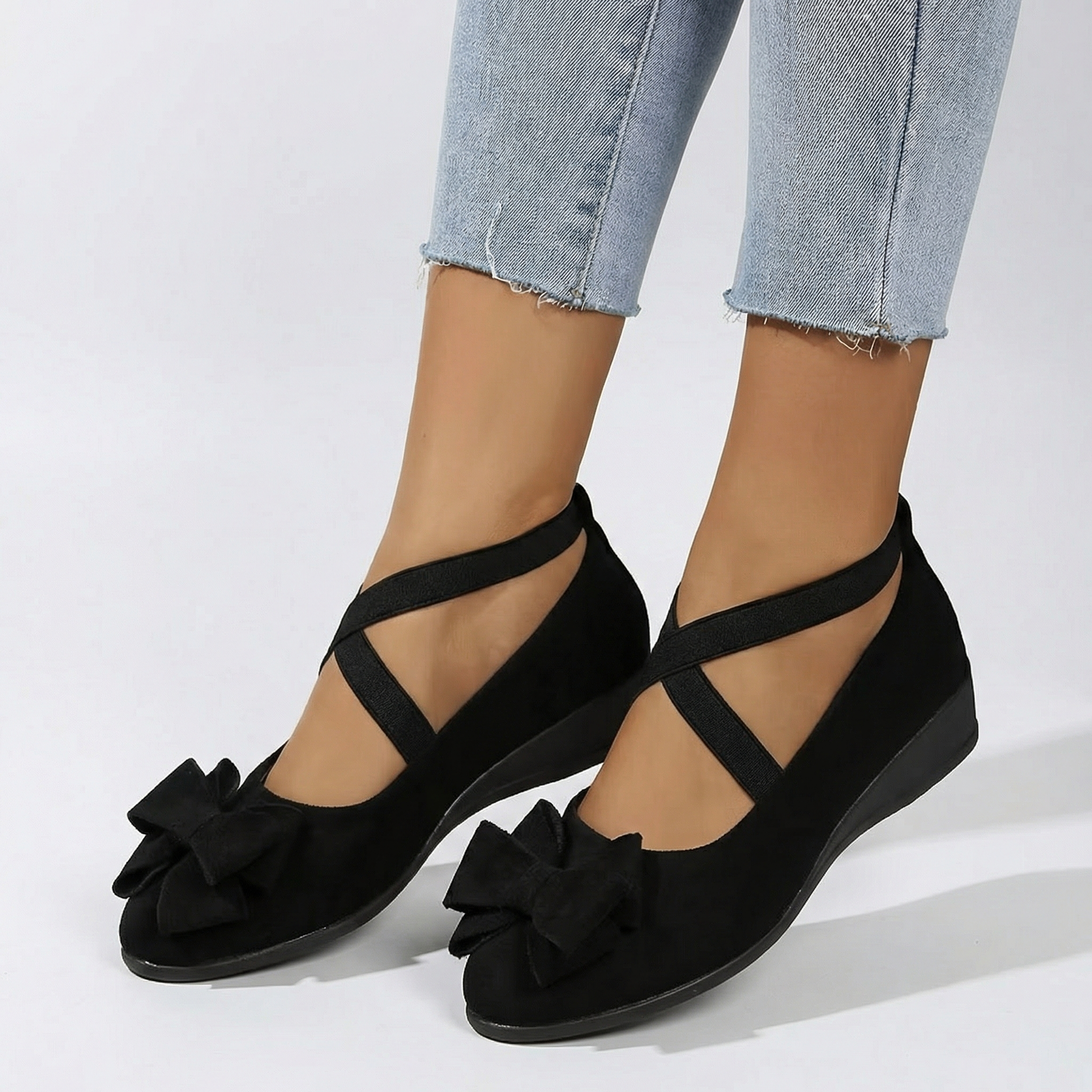 Veronique™ | Comfy Closed Wedge Slip-On Shoes