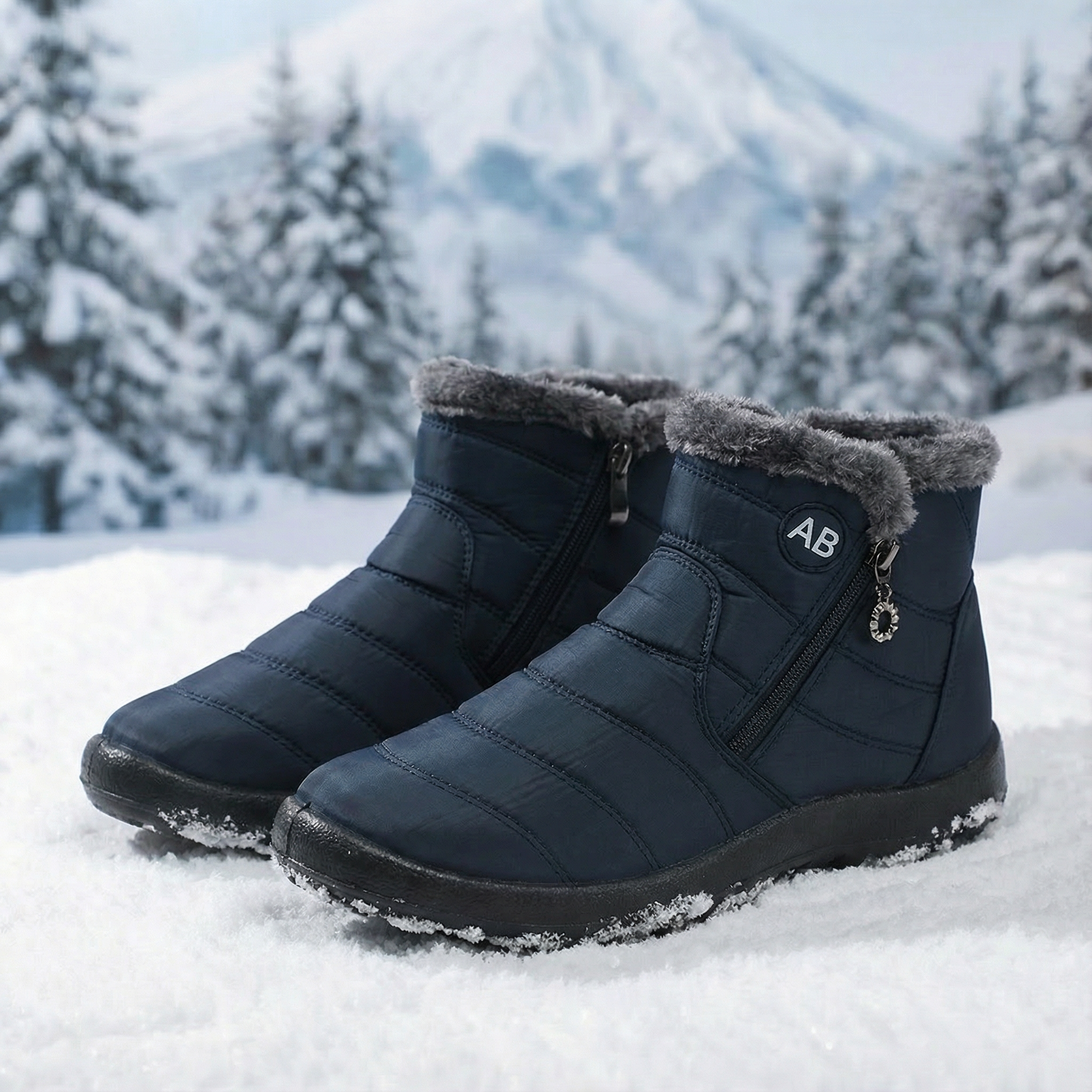 Sharon™ | Fleece Comfort Boots Mid
