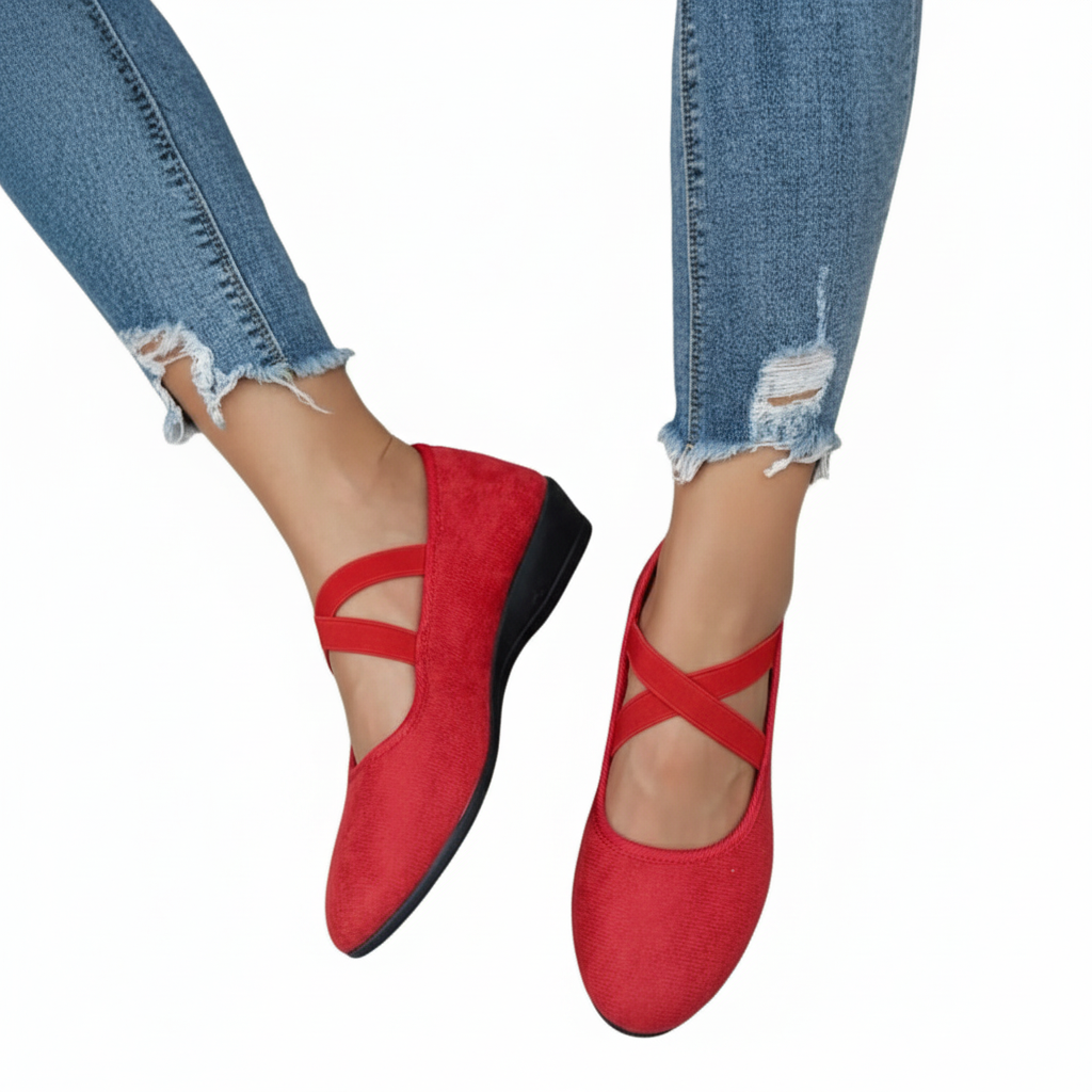 Monique™ | Comfy Closed Wedge Slip-On Shoes
