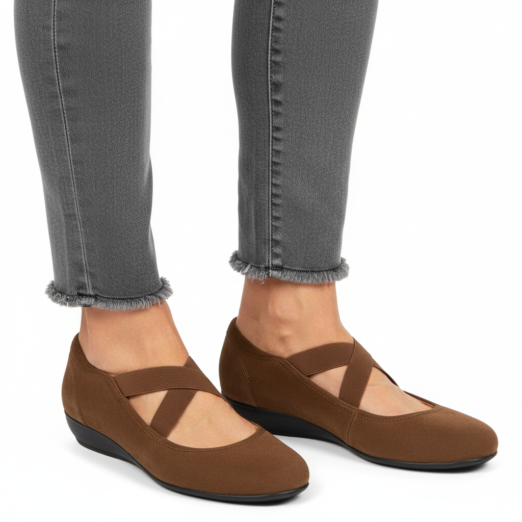 Monique™ | Comfy Closed Wedge Slip-On Shoes