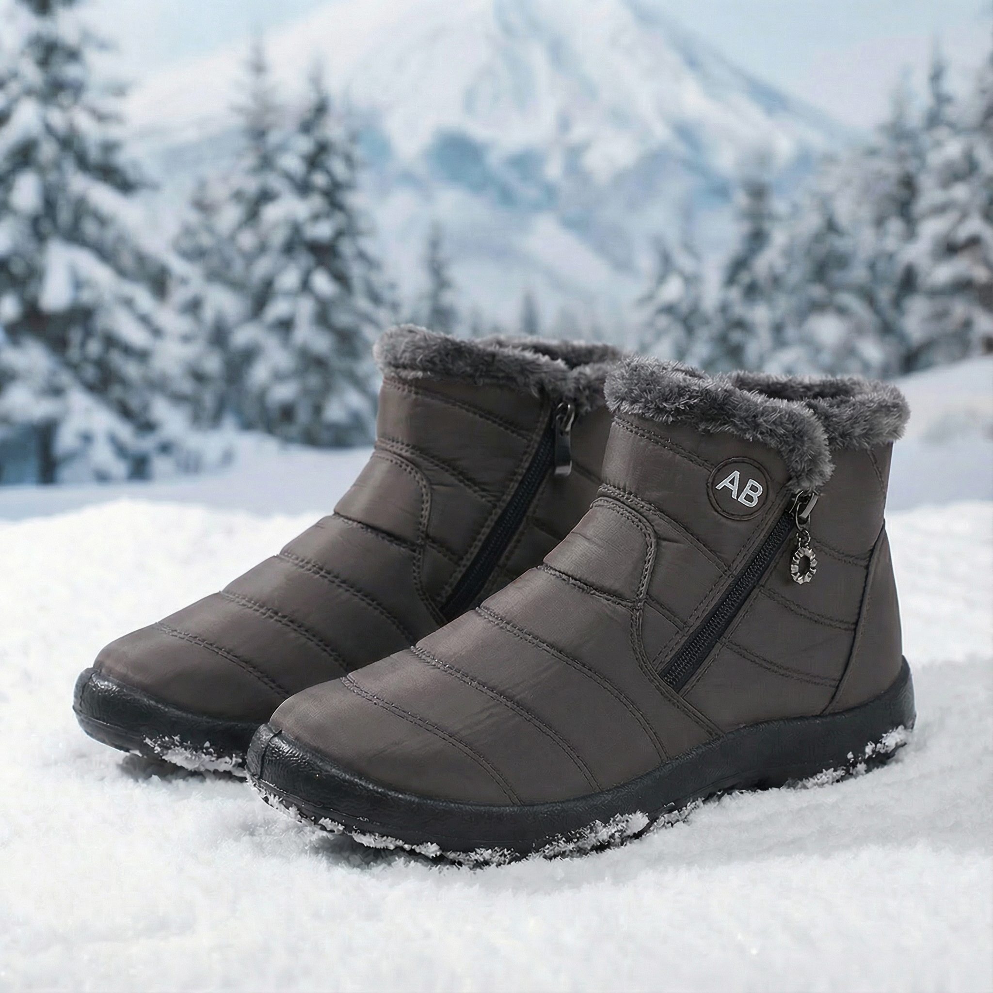 Sharon™ | Fleece Comfort Boots Mid