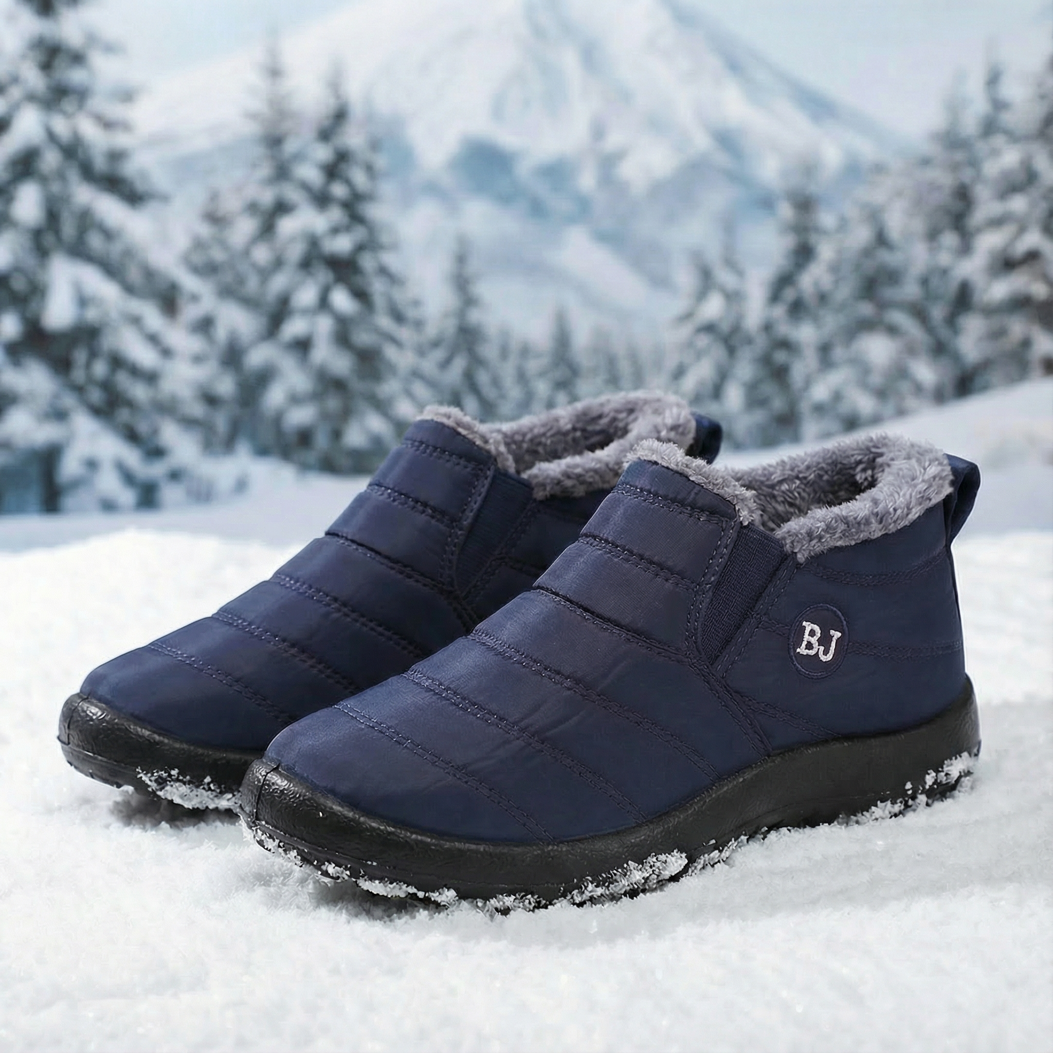 Camille™ | Fleece Comfort Boots Low